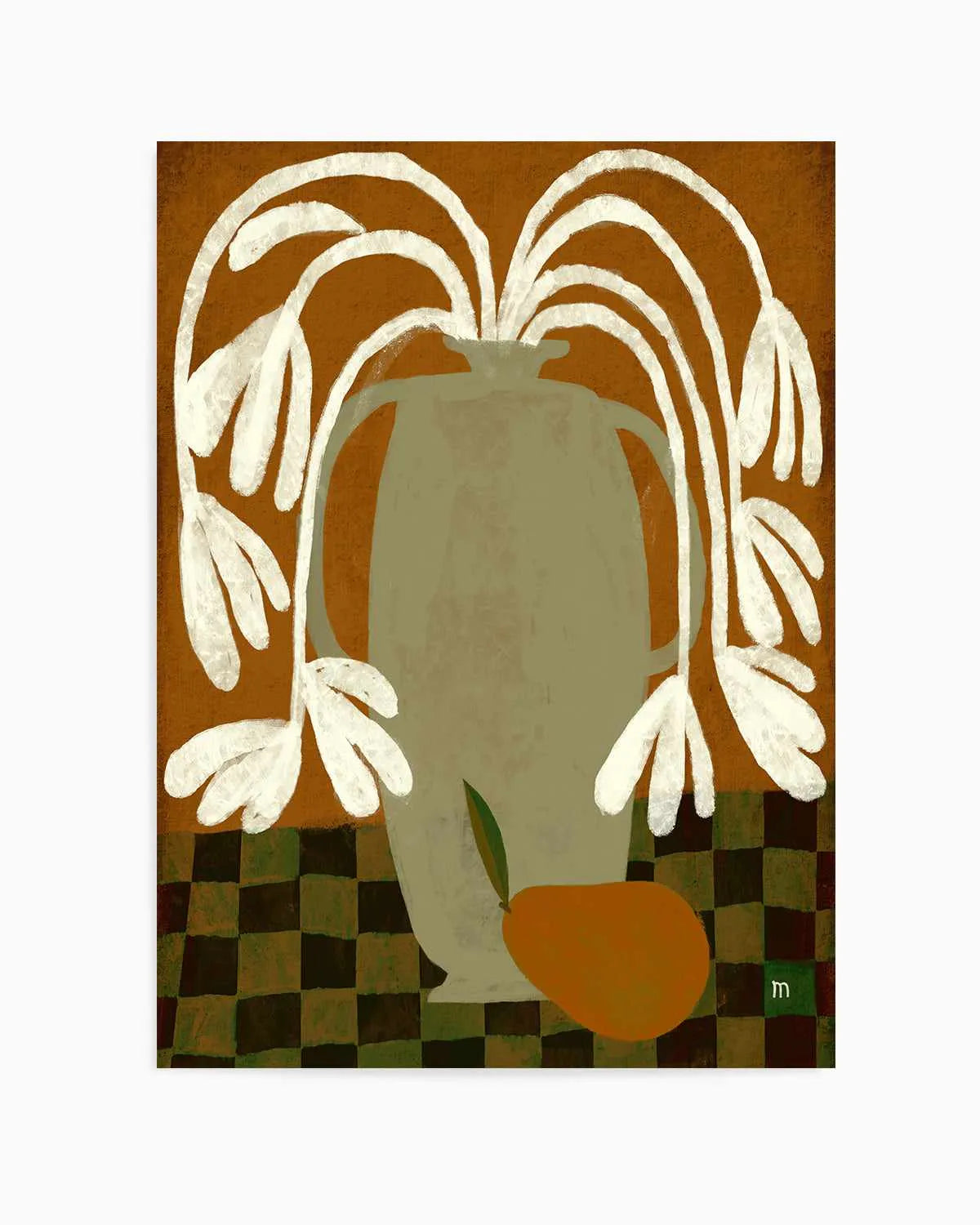Pear by Marco Marella | Art Print from Olive et Oriel where you can shop wallpaper and artworks online