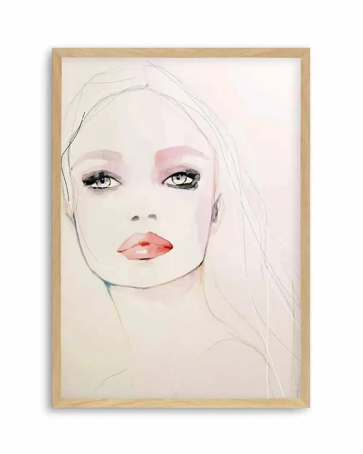 Pearl by Leigh Viner Art Print from Olive et Oriel where you can shop wallpaper and artworks online