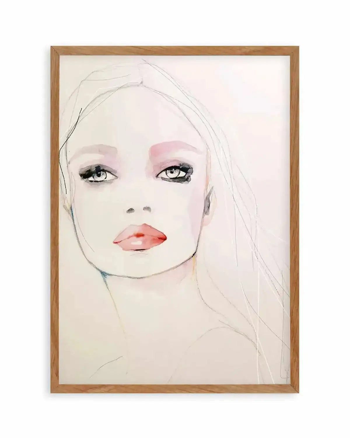 Pearl by Leigh Viner Art Print from Olive et Oriel where you can shop wallpaper and artworks online