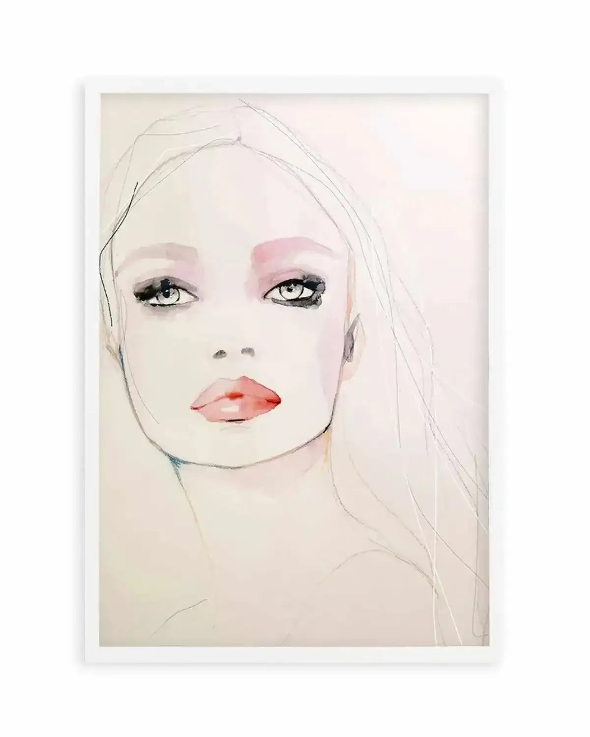Pearl by Leigh Viner Art Print from Olive et Oriel where you can shop wallpaper and artworks online