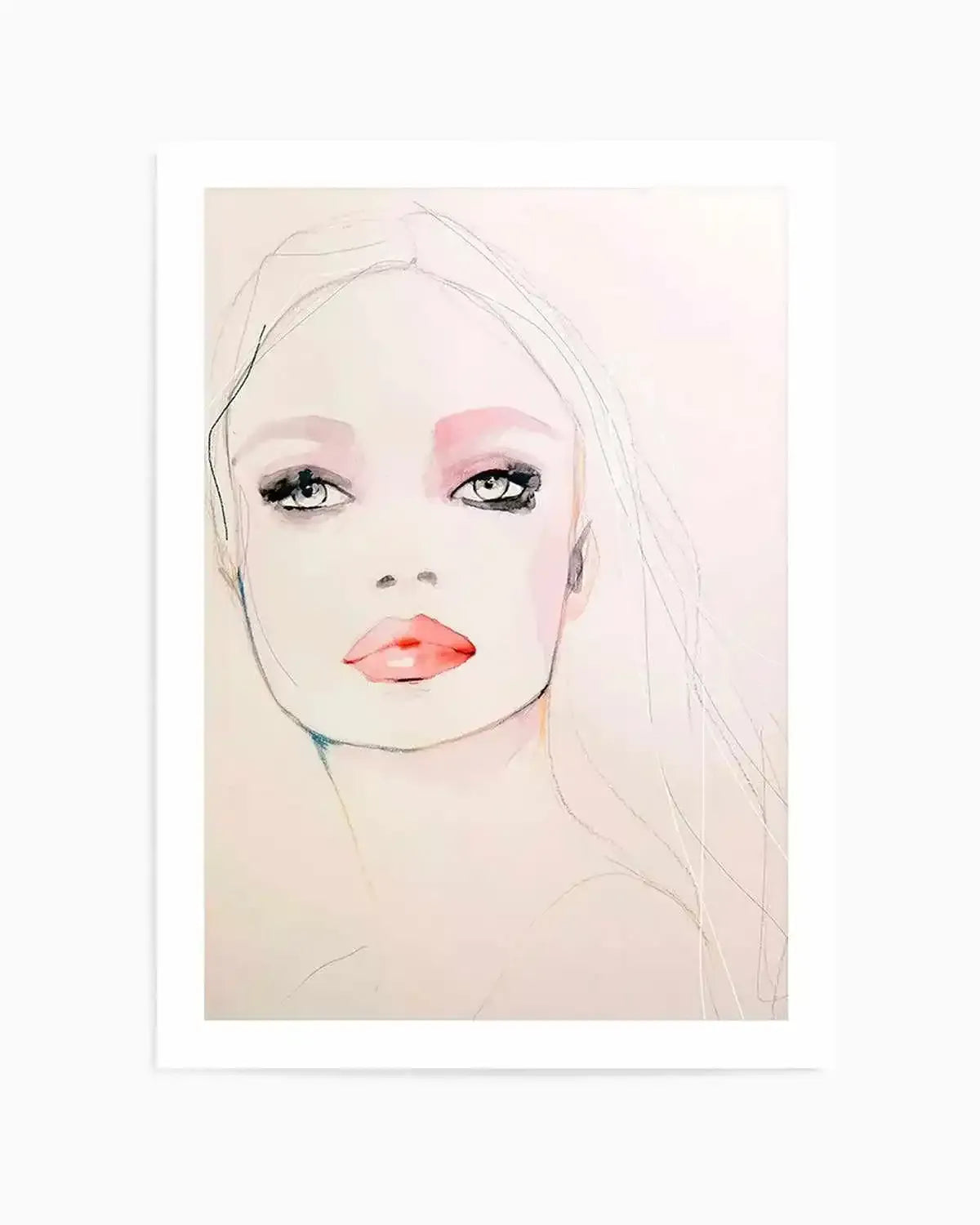 Pearl by Leigh Viner Art Print from Olive et Oriel where you can shop wallpaper and artworks online