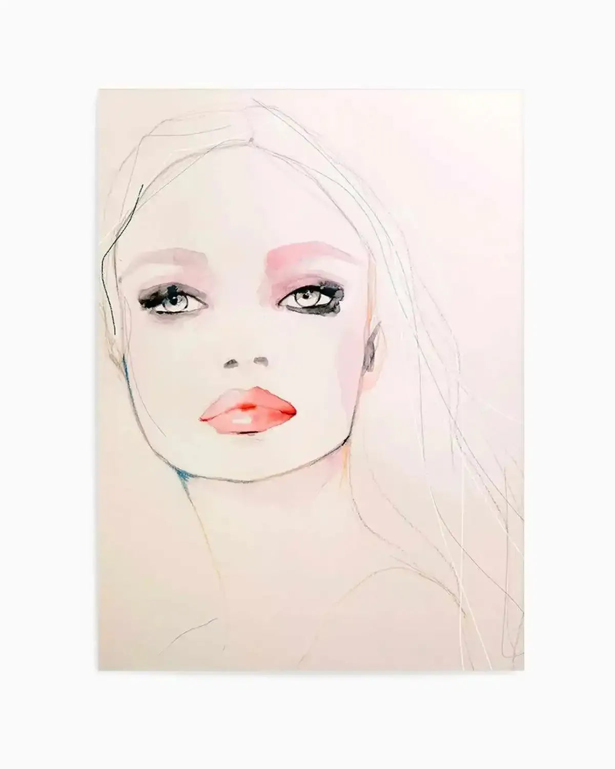 Pearl by Leigh Viner Art Print from Olive et Oriel where you can shop wallpaper and artworks online