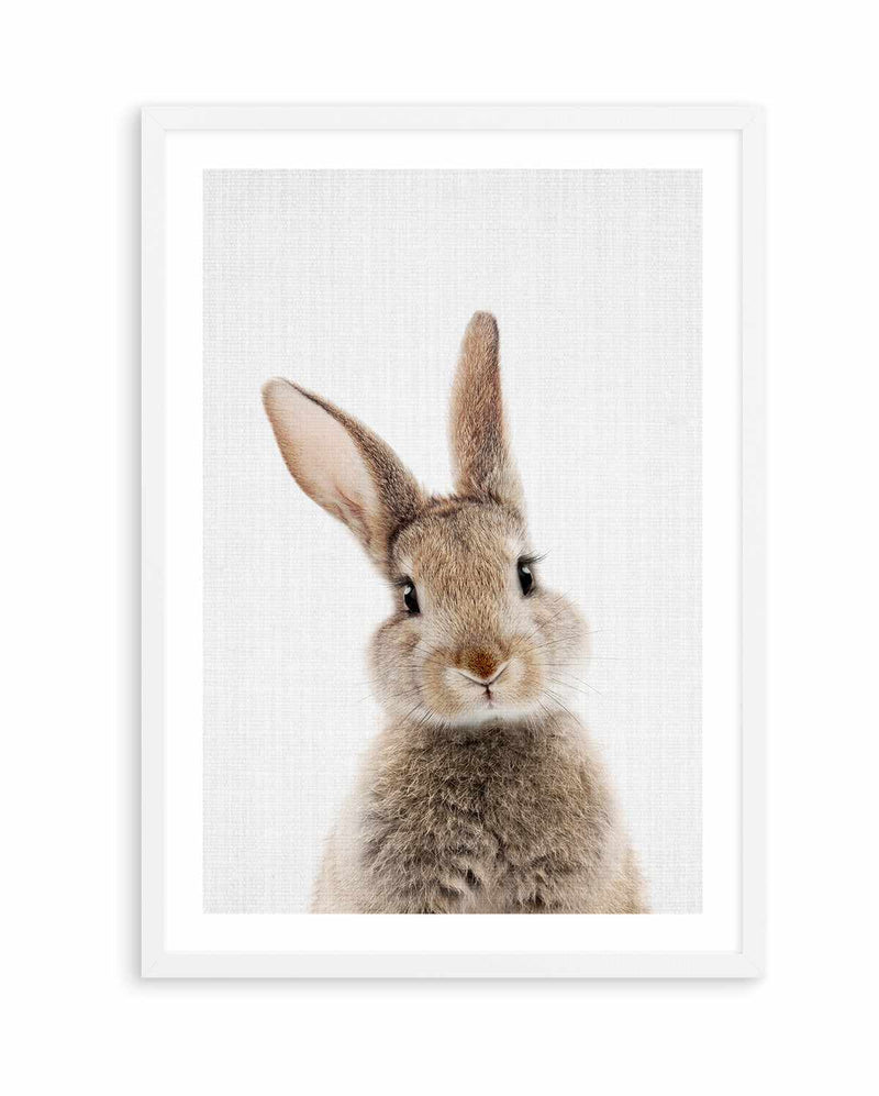 Peekaboo Bunny By Lola Peacock | Art Print