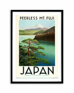 Peerless Mt Fuji Vintage Poster Art Print