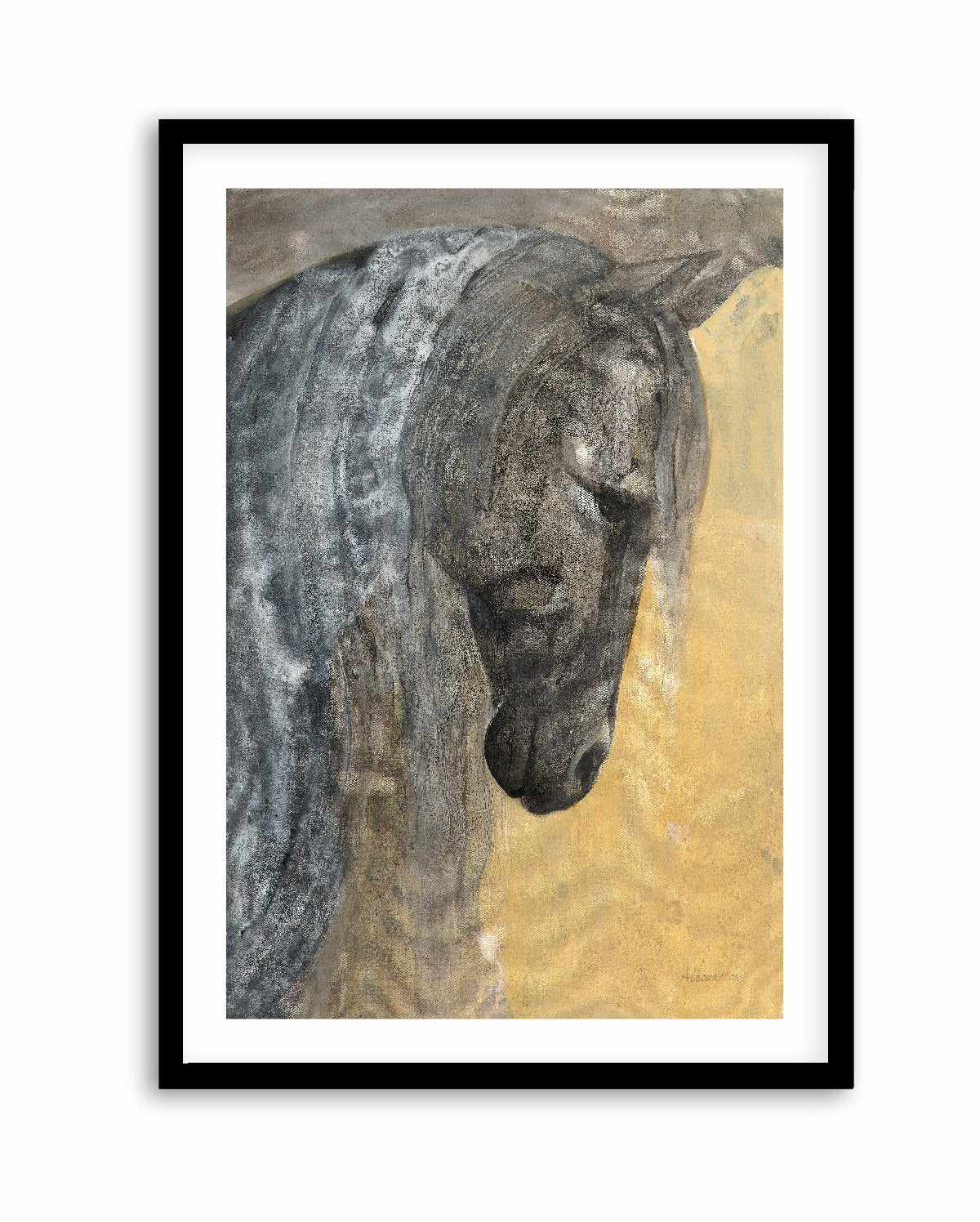 Pensive | Art Print from Olive et Oriel where you can shop wallpaper and artworks online