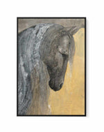 Pensive | Framed Canvas Art Print