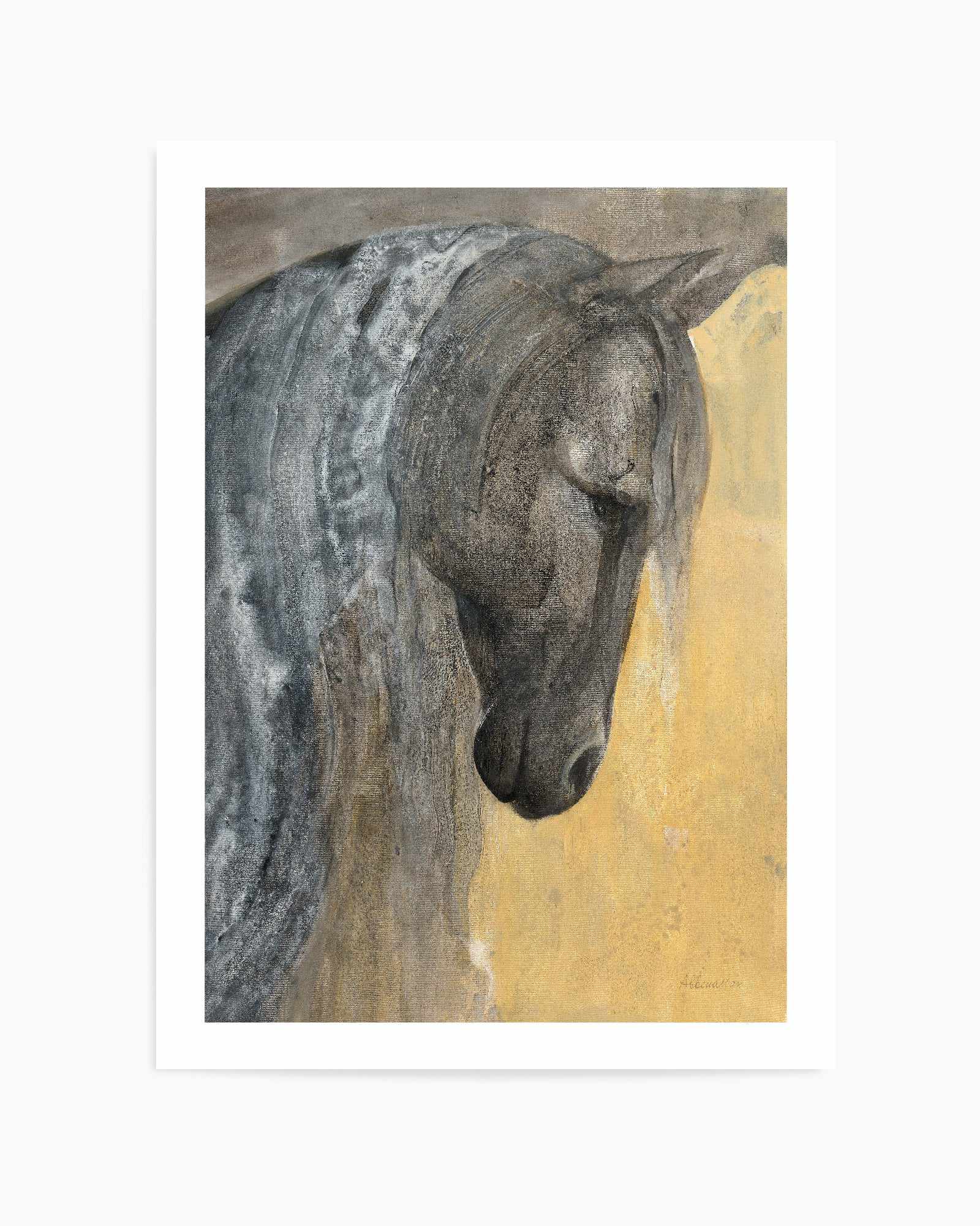 Pensive | Art Print from Olive et Oriel where you can shop wallpaper and artworks online