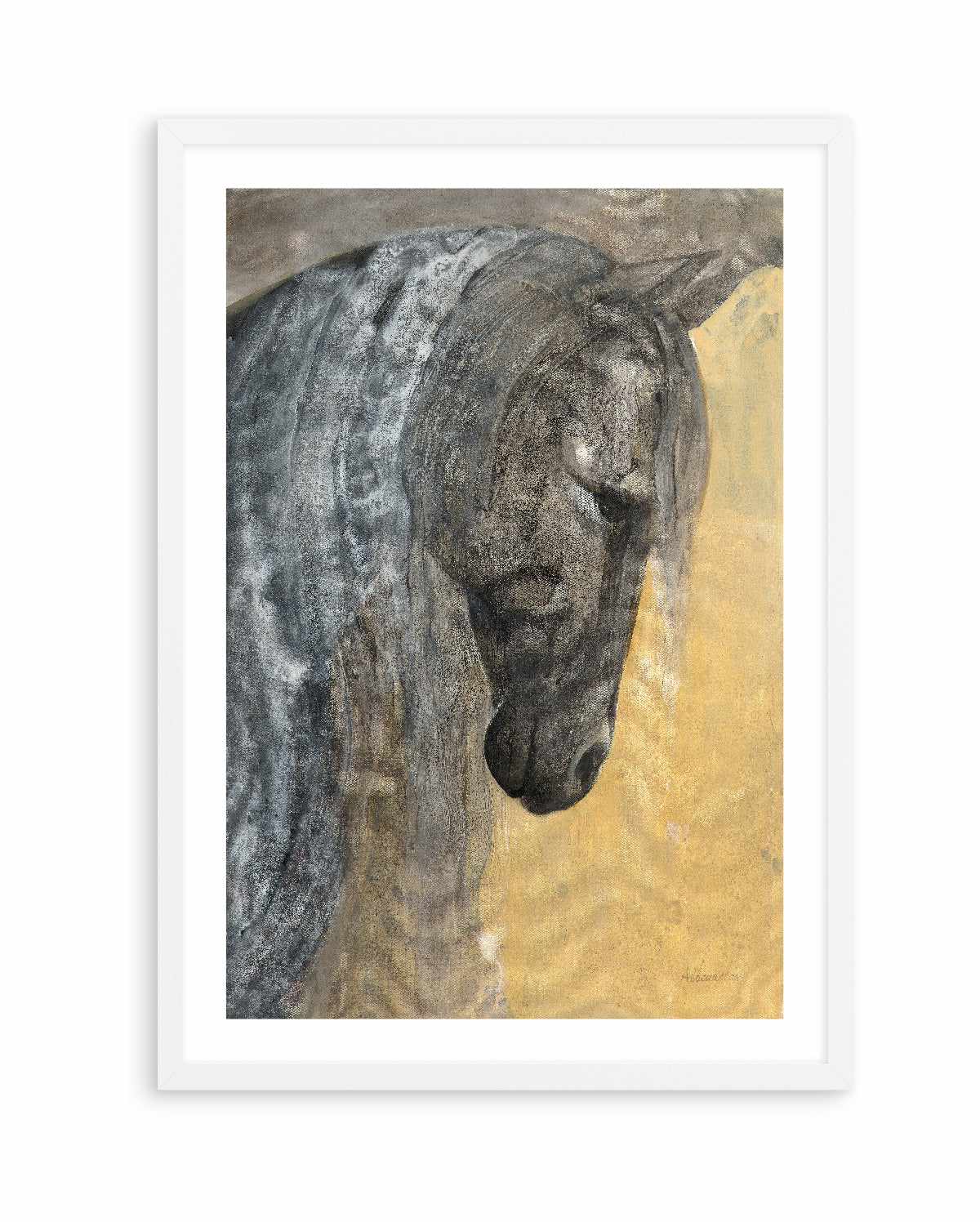 Pensive | Art Print from Olive et Oriel where you can shop wallpaper and artworks online