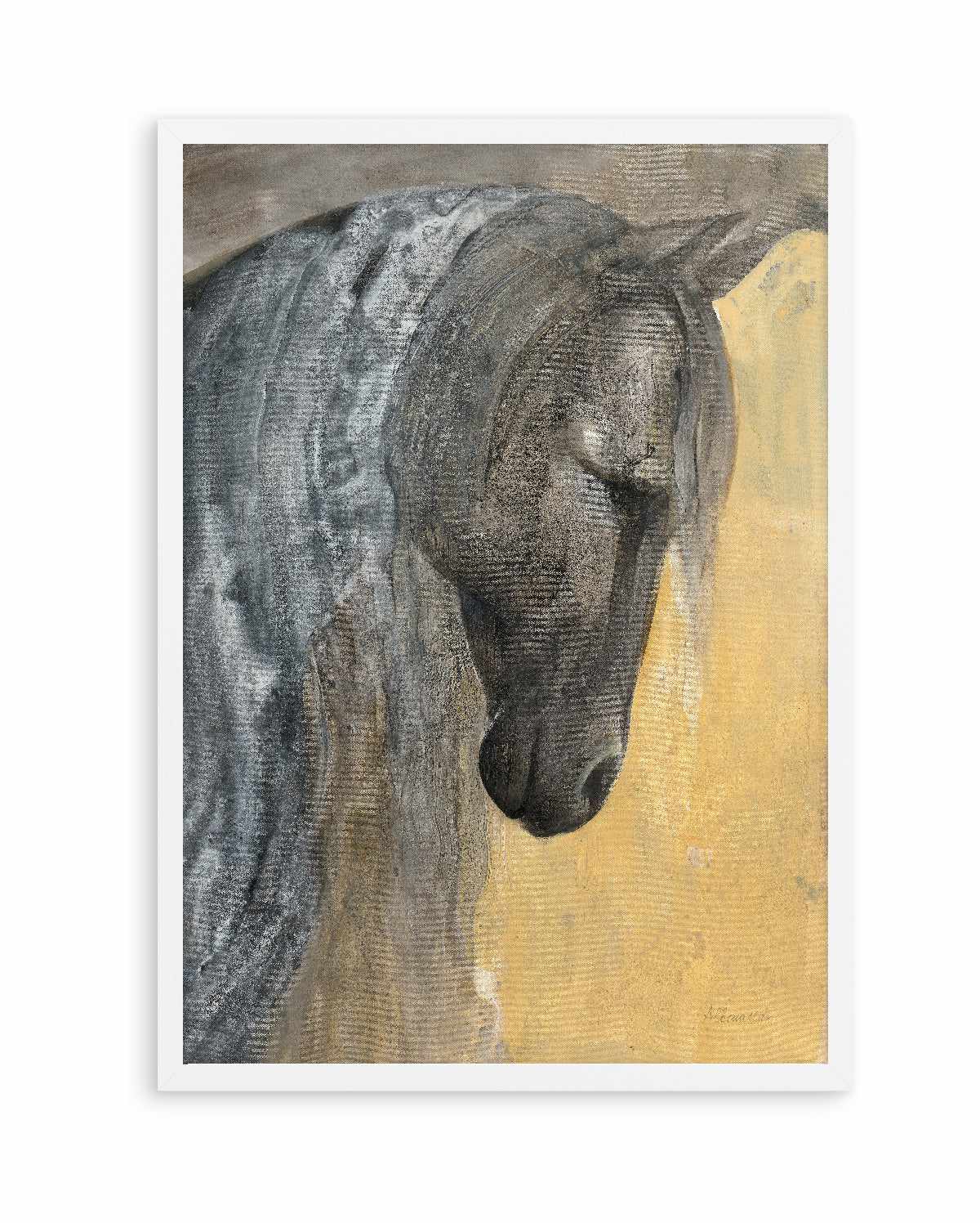 Pensive | Art Print from Olive et Oriel where you can shop wallpaper and artworks online