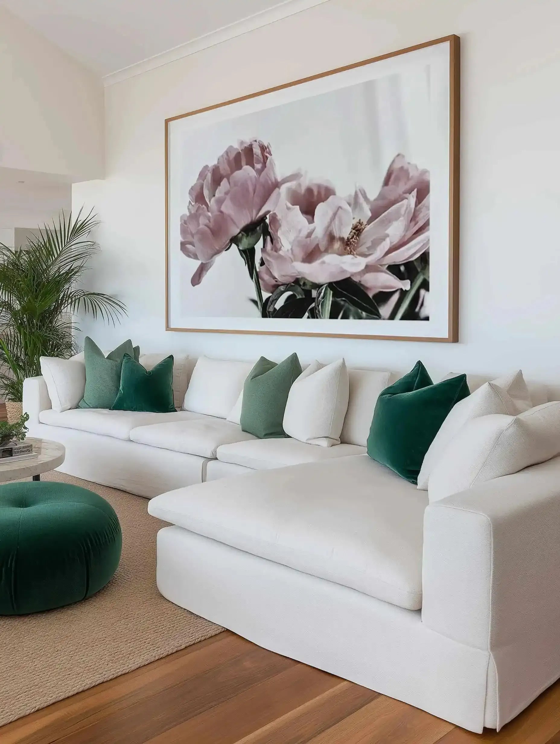 Peonies | LS Art Print from Olive et Oriel where you can shop wallpaper and artworks online