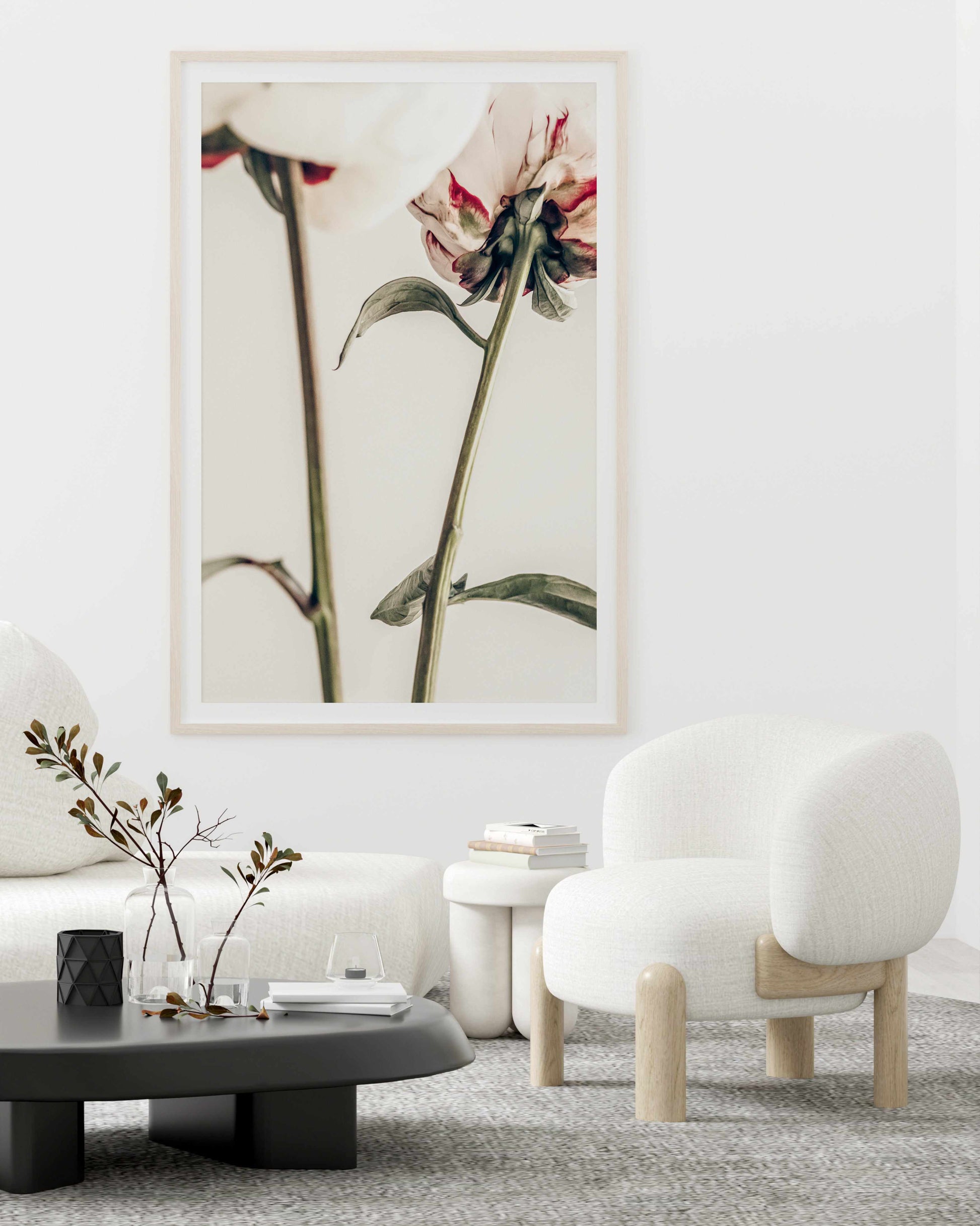 Peony 01 By Studio III | Art Print from Olive et Oriel where you can shop wallpaper and artworks online
