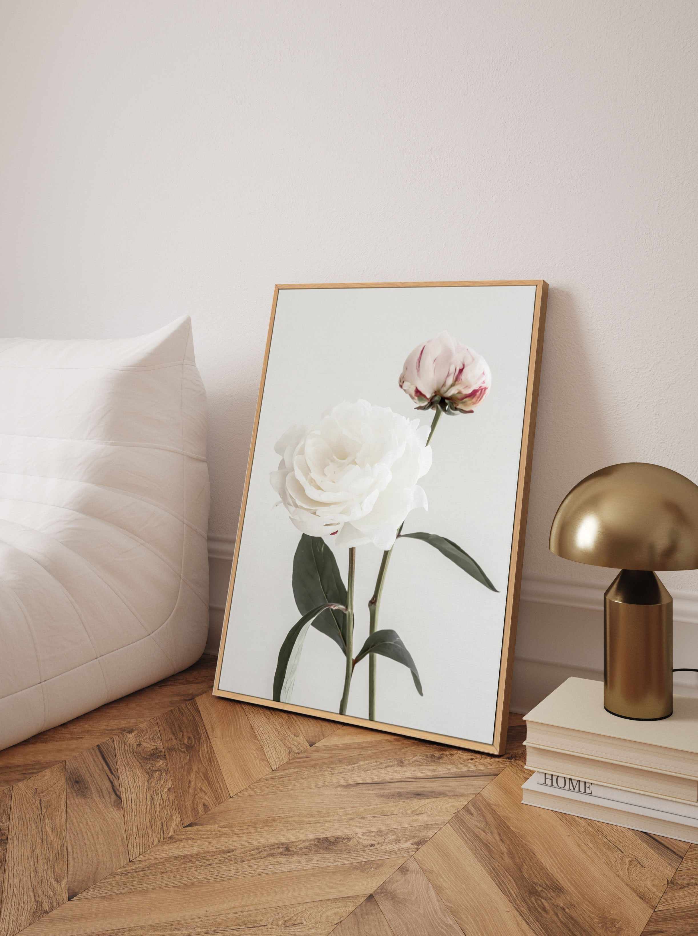 Peony 12 By Studio III | Framed Canvas Art Print