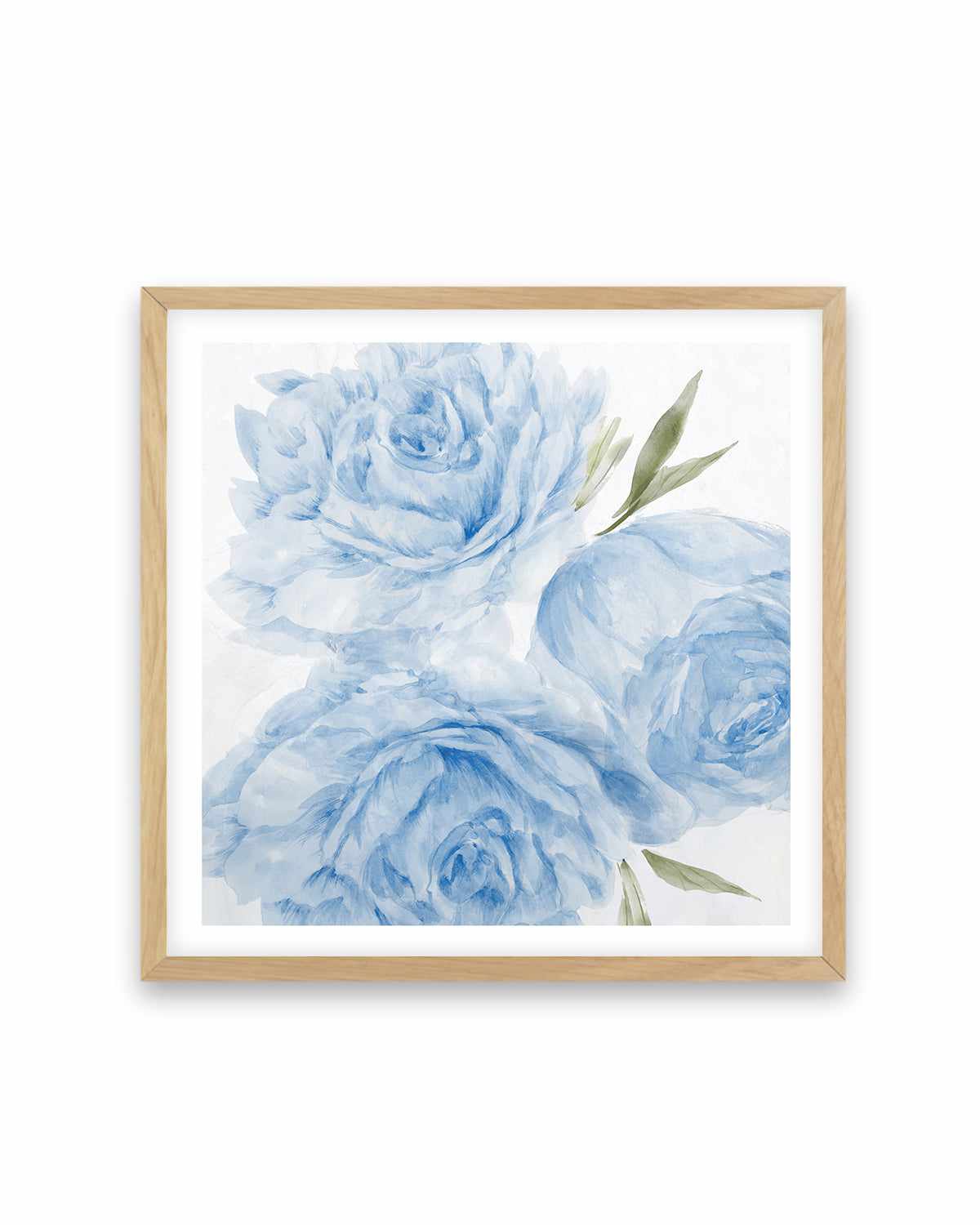 Peony Blue II Art Print