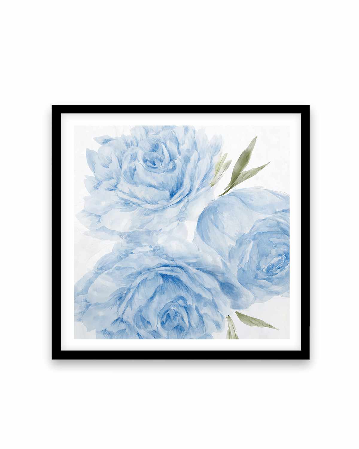 Peony Blue II Art Print