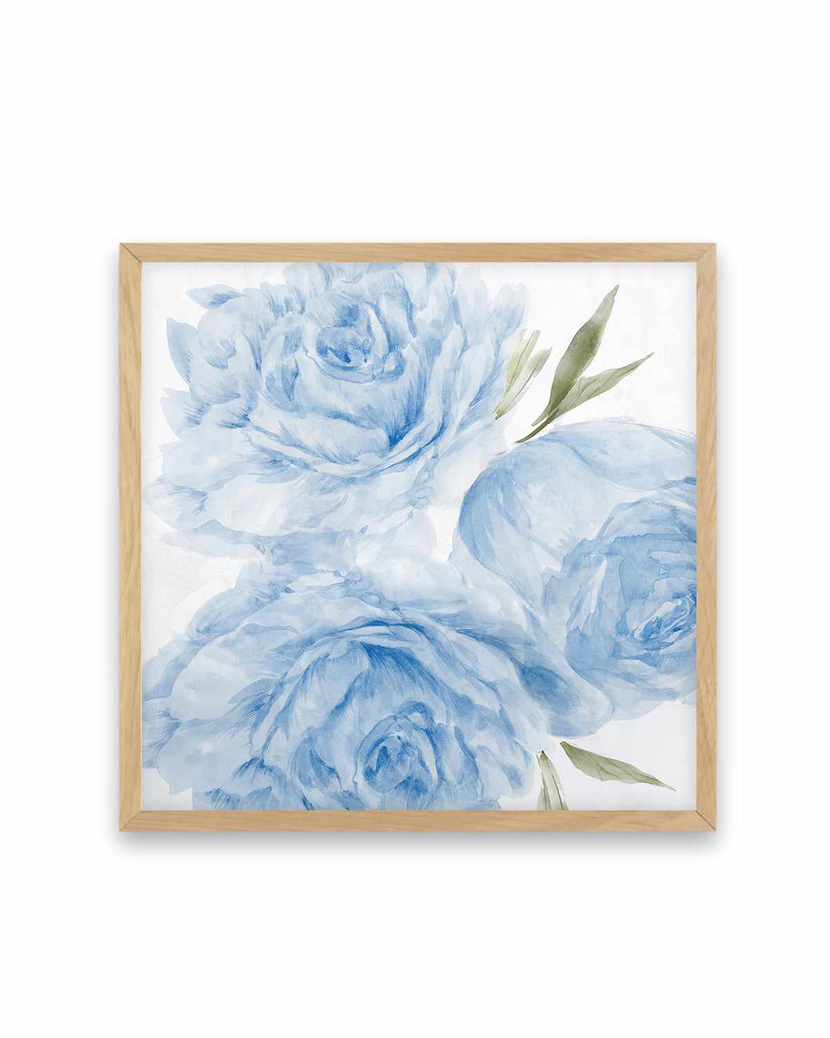 Peony Blue II Art Print