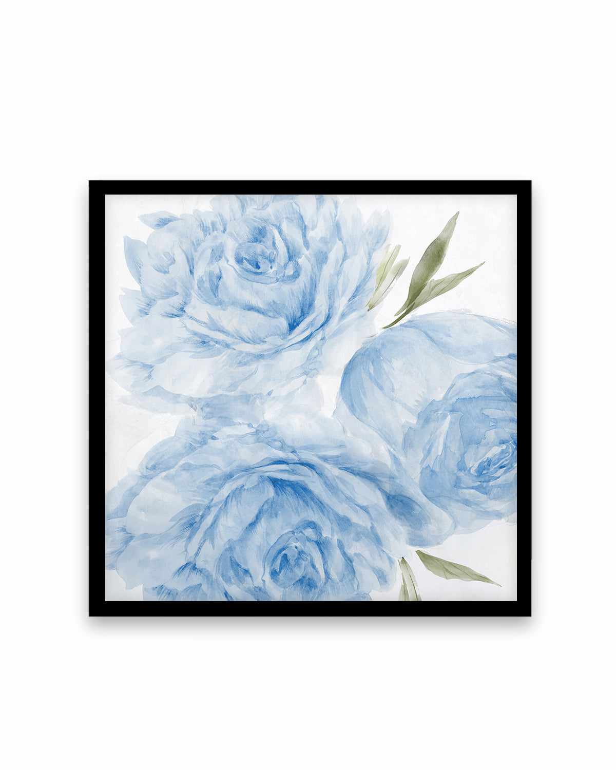 Peony Blue II Art Print