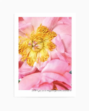 Peony Garden Art Print from Olive et Oriel where you can shop wallpaper and artworks online