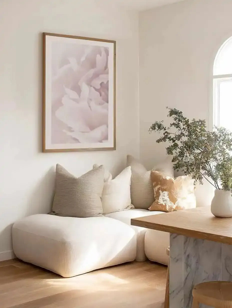 Peony In Bloom I Art Print from Olive et Oriel where you can shop wallpaper and artworks online