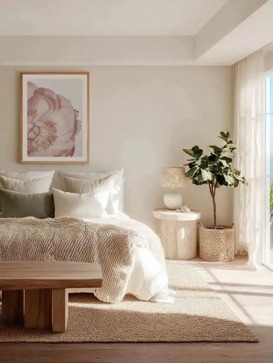 Peony Parfait I Art Print from Olive et Oriel where you can shop wallpaper and artworks online