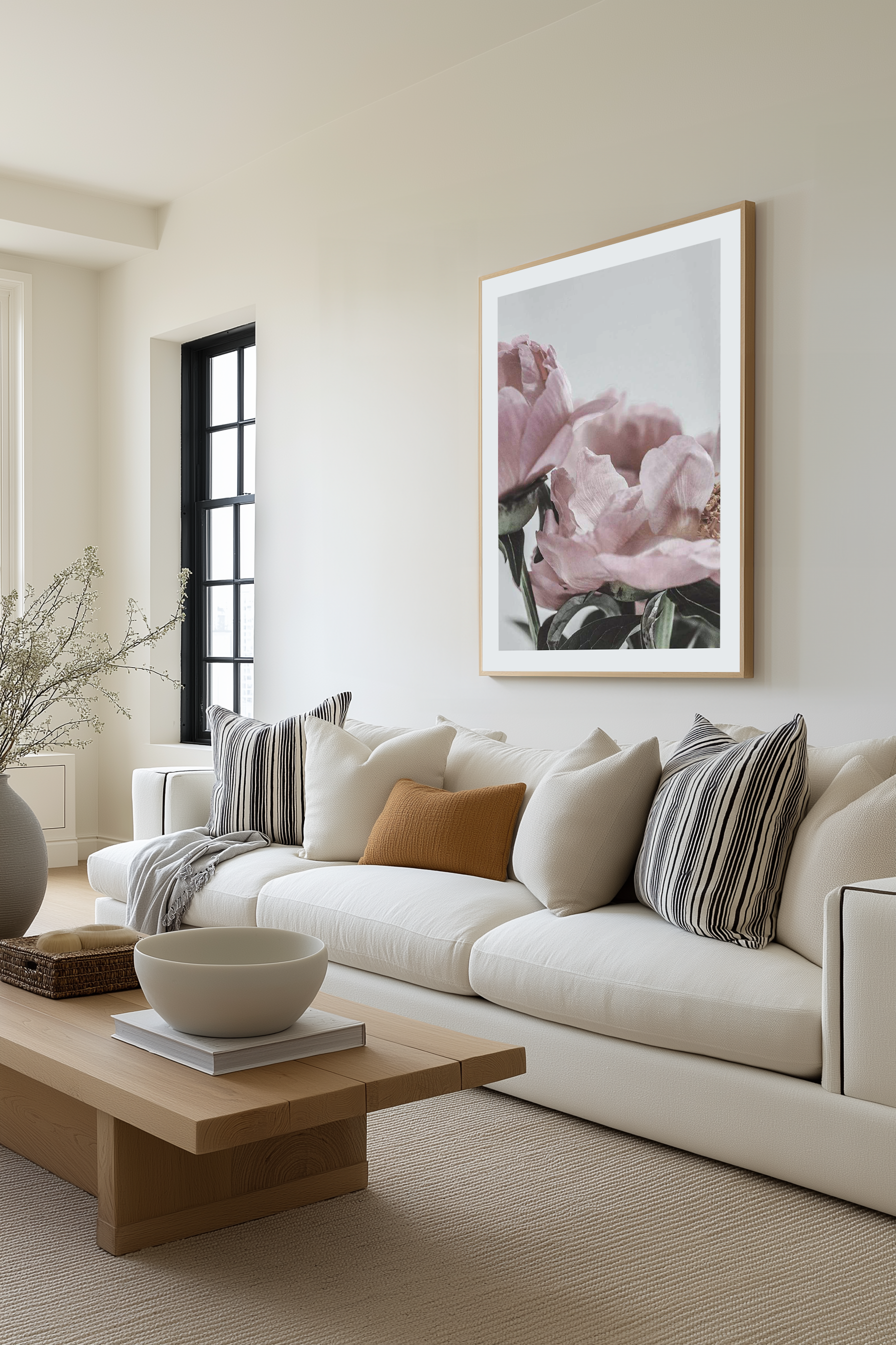 Peony '17 Art Print from Olive et Oriel where you can shop wallpaper and artworks online