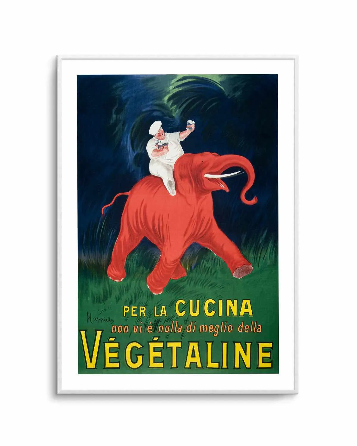 Per La Cucina Vintage Poster Art Print from Olive et Oriel where you can shop wallpaper and artworks online