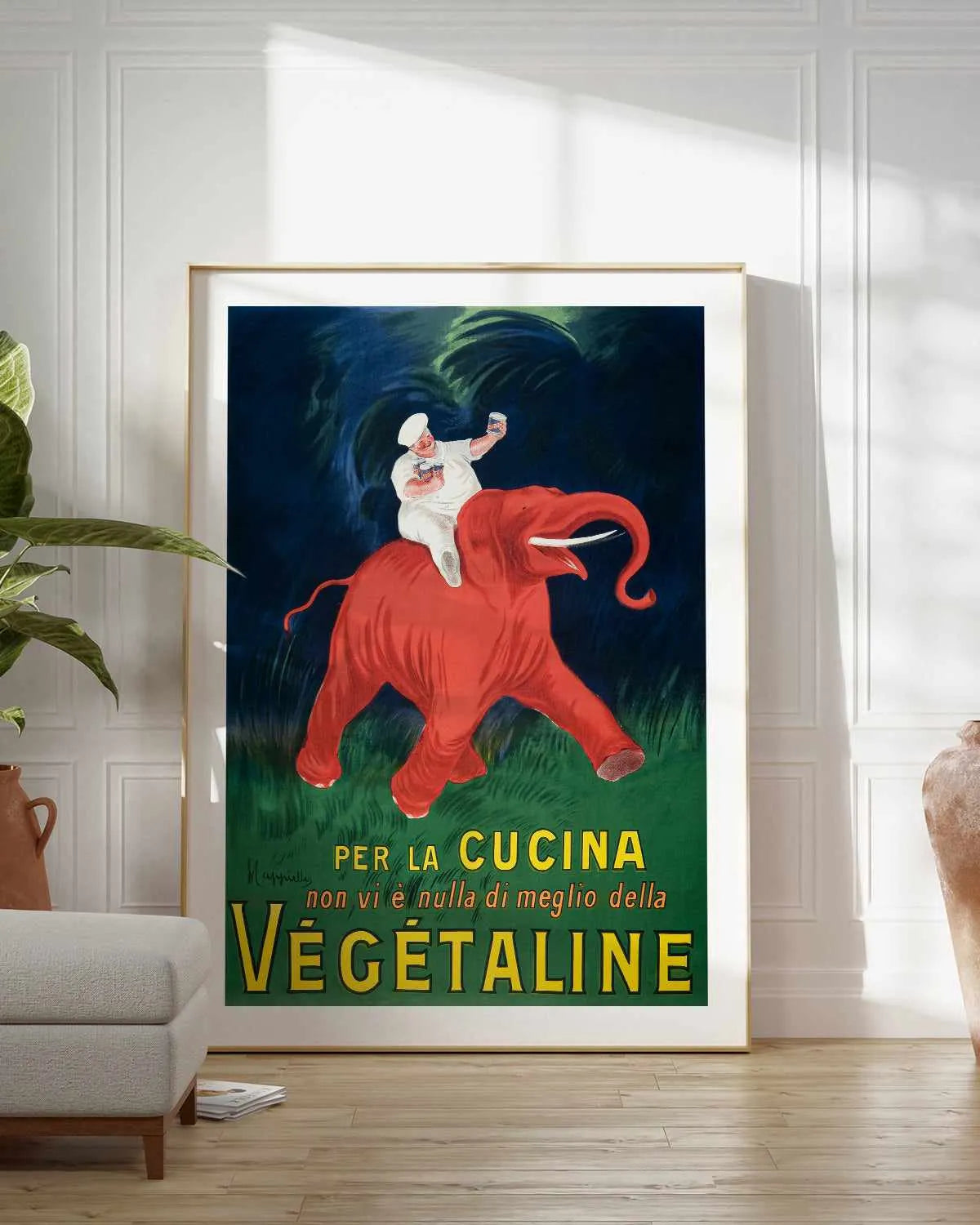 Per La Cucina Vintage Poster Art Print from Olive et Oriel where you can shop wallpaper and artworks online
