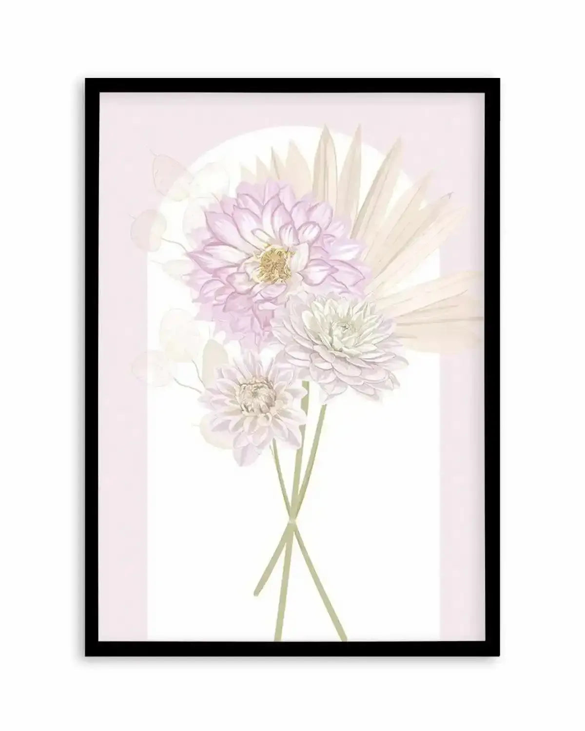 Perfect Posy I Art Print from Olive et Oriel where you can shop wallpaper and artworks online