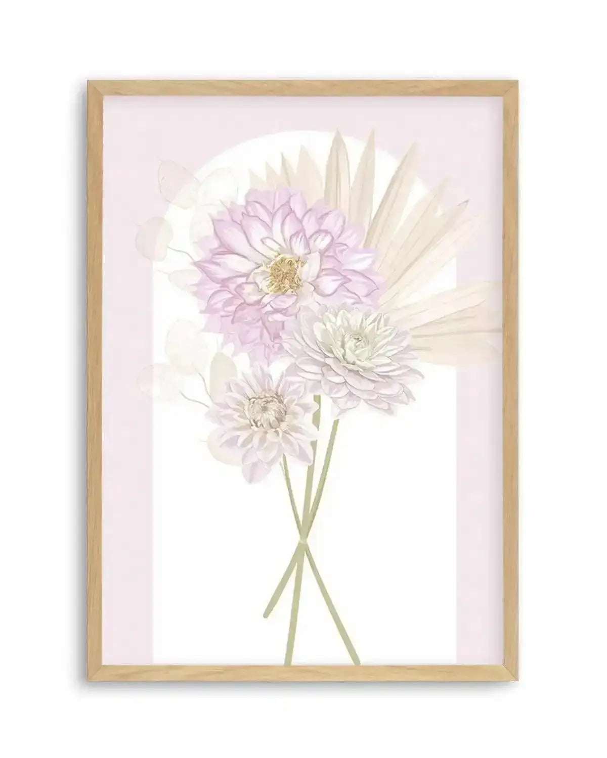 Perfect Posy I Art Print from Olive et Oriel where you can shop wallpaper and artworks online