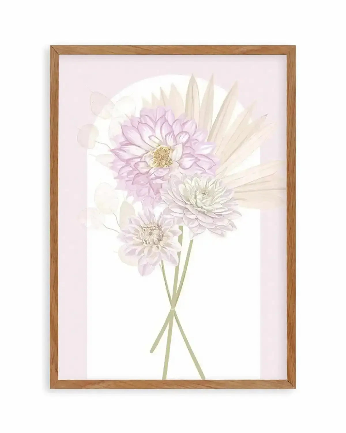 Perfect Posy I Art Print from Olive et Oriel where you can shop wallpaper and artworks online