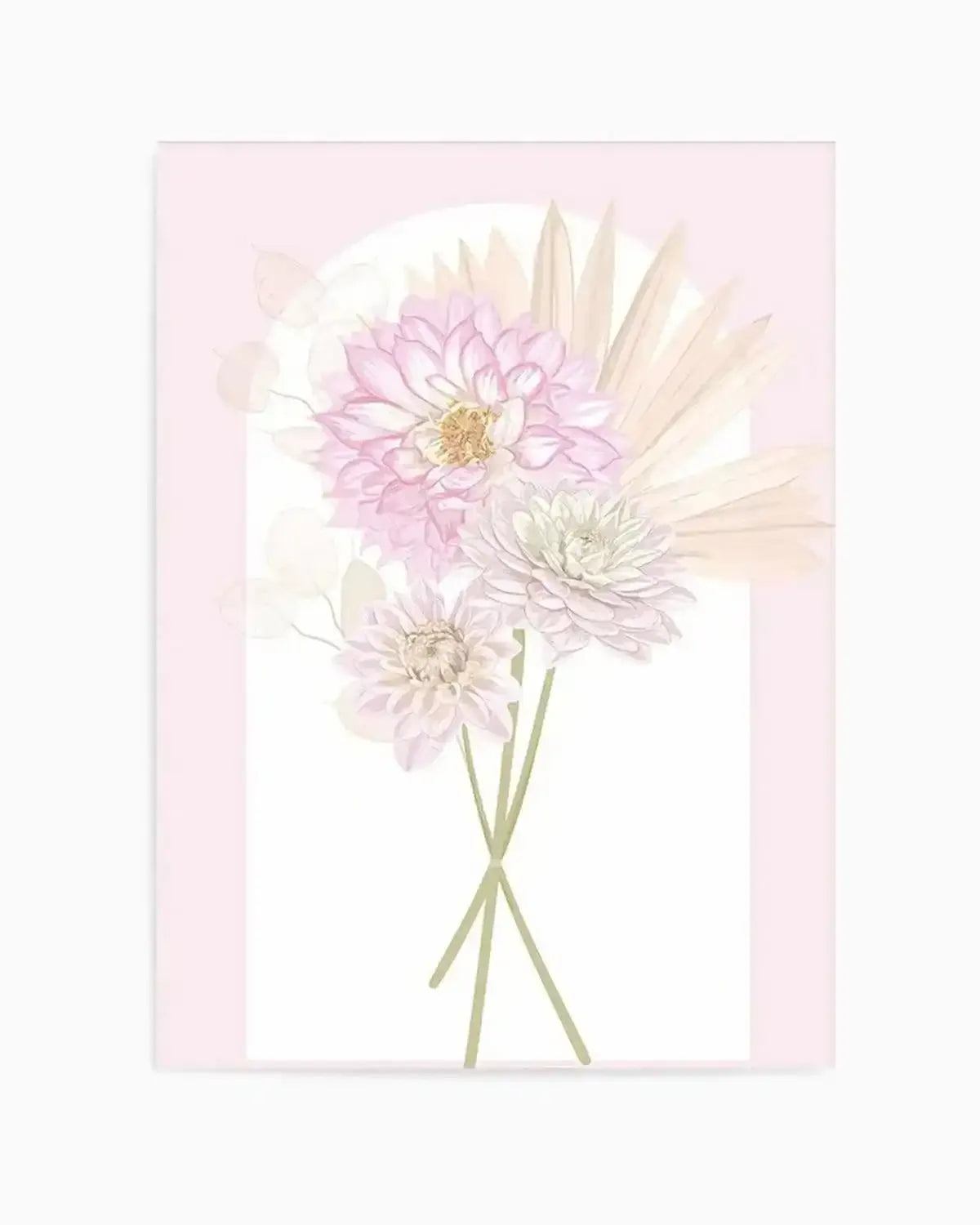 Perfect Posy I Art Print from Olive et Oriel where you can shop wallpaper and artworks online