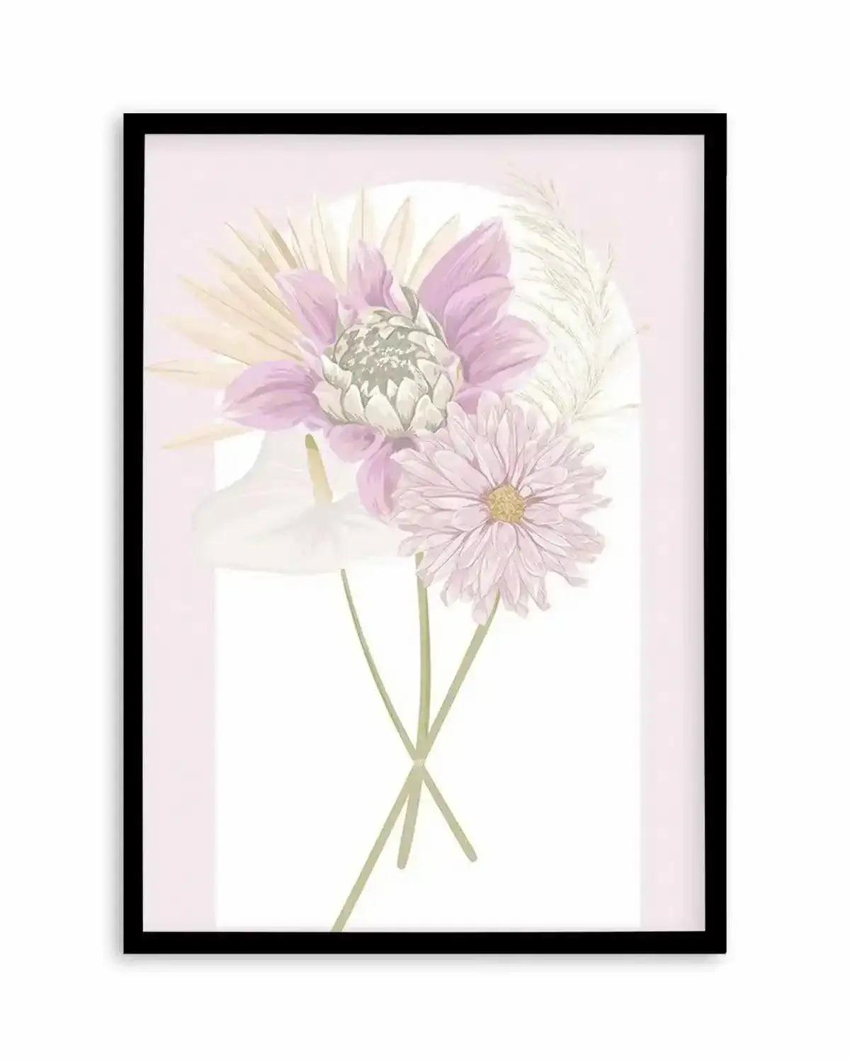 Perfect Posy II Art Print from Olive et Oriel where you can shop wallpaper and artworks online