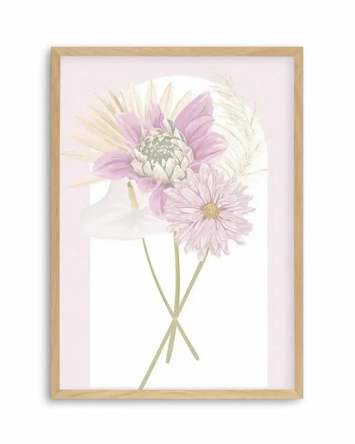 Perfect Posy II Art Print from Olive et Oriel where you can shop wallpaper and artworks online
