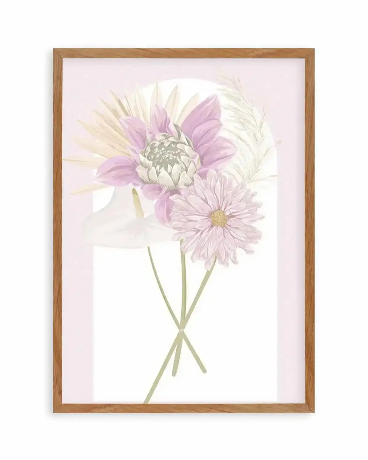 Perfect Posy II Art Print from Olive et Oriel where you can shop wallpaper and artworks online