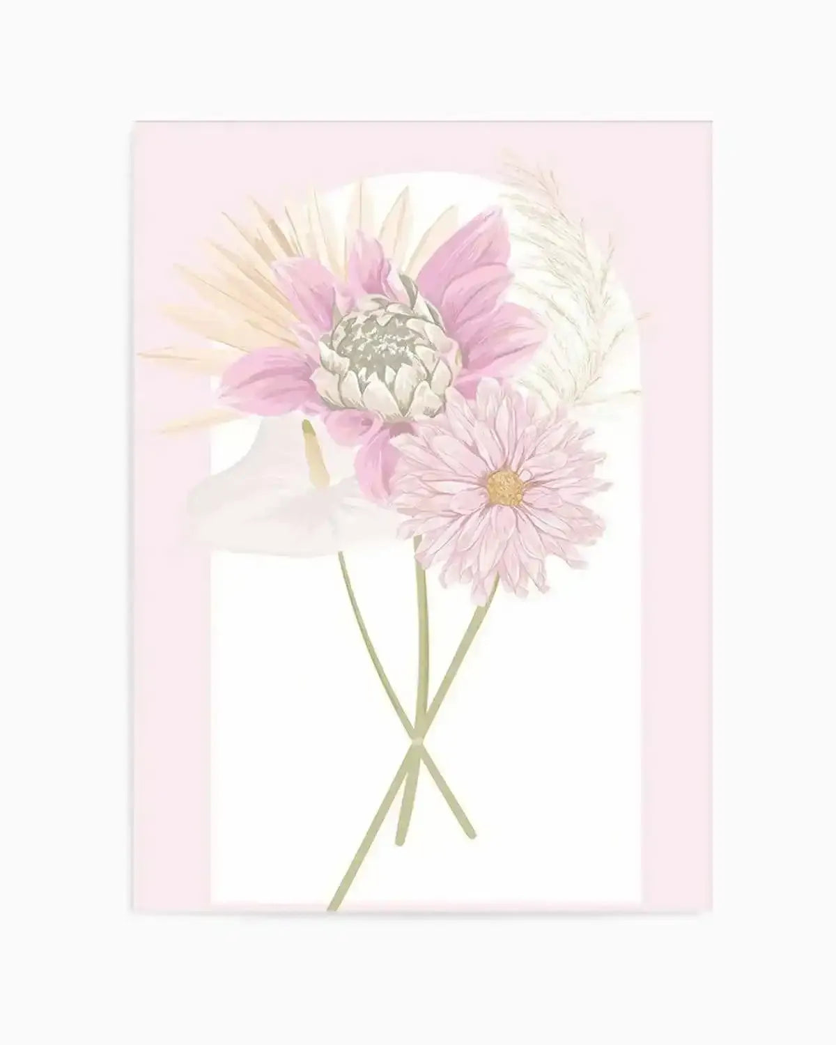 Perfect Posy II Art Print from Olive et Oriel where you can shop wallpaper and artworks online