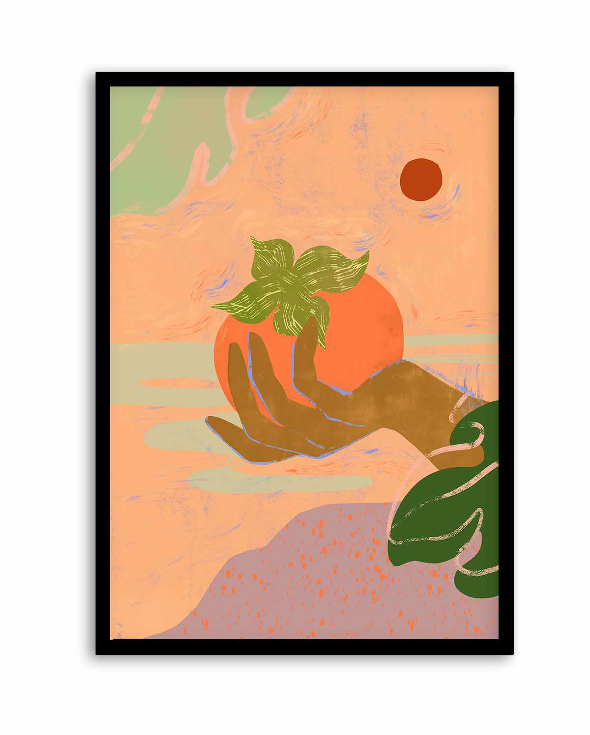 Persimmon by Arty Guava | Art Print