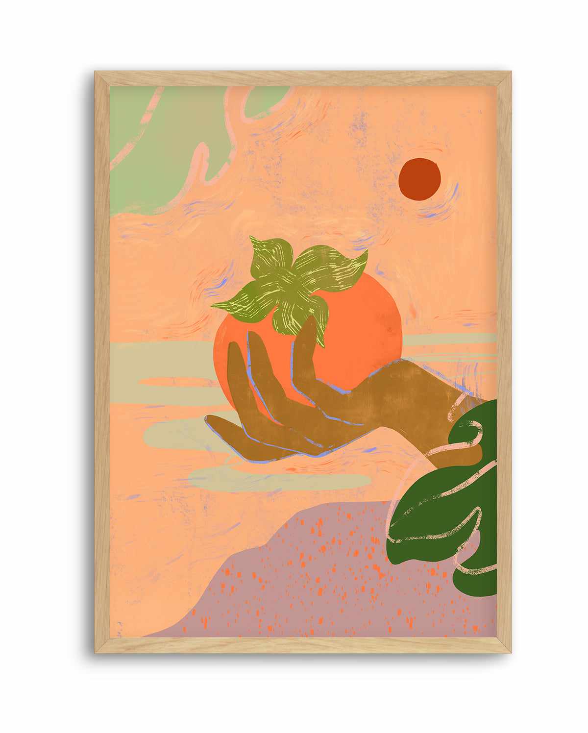 Persimmon by Arty Guava | Art Print