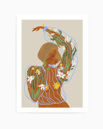 Personal Growth by Arty Guava | Art Print from Olive et Oriel where you can shop wallpaper and artworks online