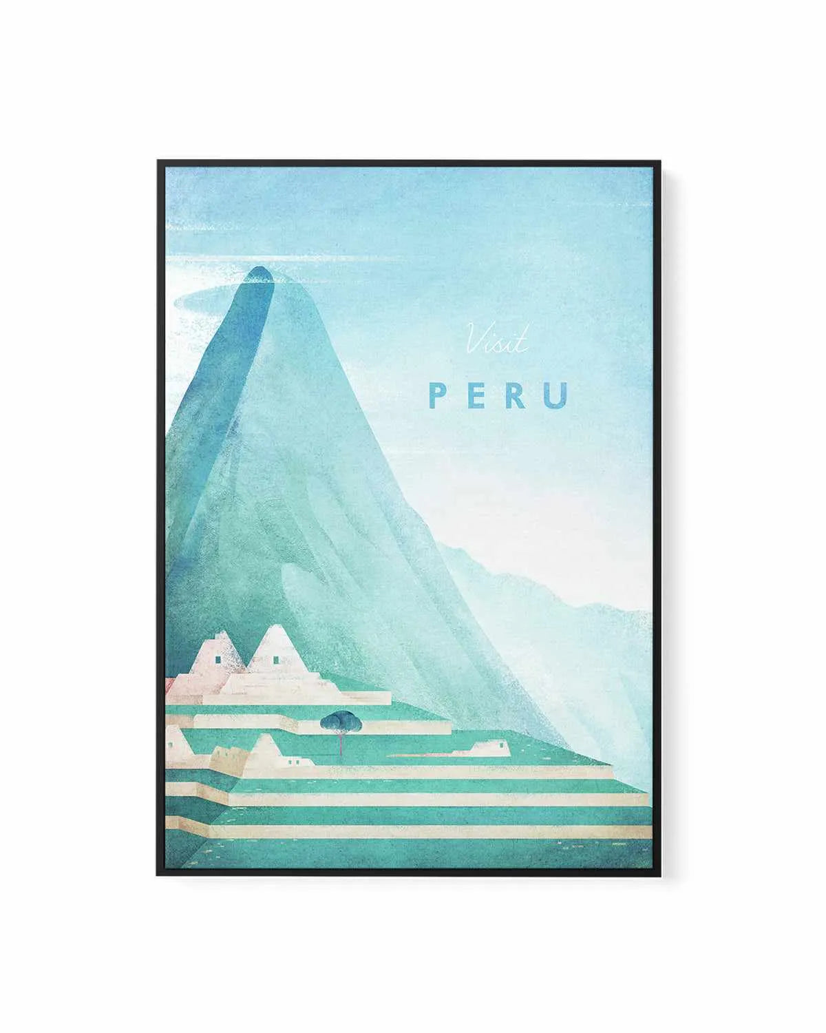 Peru by Henry Rivers | Framed Canvas Art Print from Olive et Oriel where you can shop wallpaper and artworks online