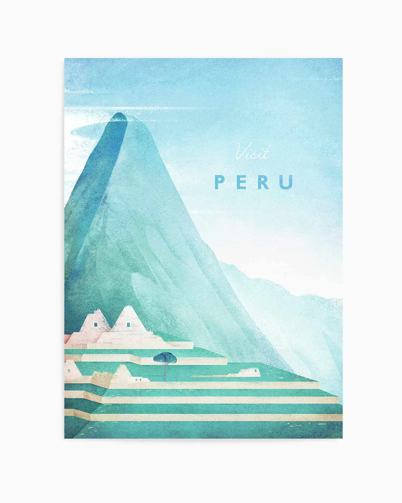 Peru by Henry Rivers Art Print