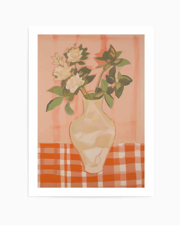 Petal & Clay | Art Print from Olive et Oriel where you can shop wallpaper and artworks online