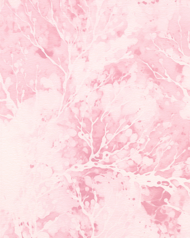 Petal Marble in Pink Wallpaper from Olive et Oriel where you can shop wallpaper and artworks online