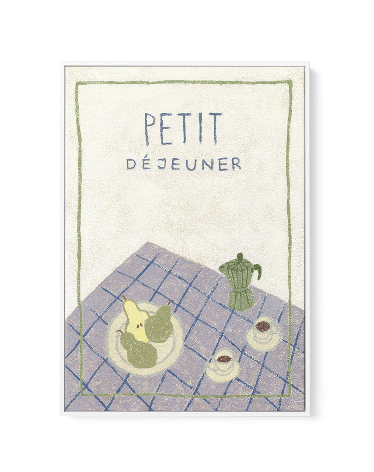 Petit Juner by Julie Celina | Framed Canvas Art Print from Olive et Oriel where you can shop wallpaper and artworks online