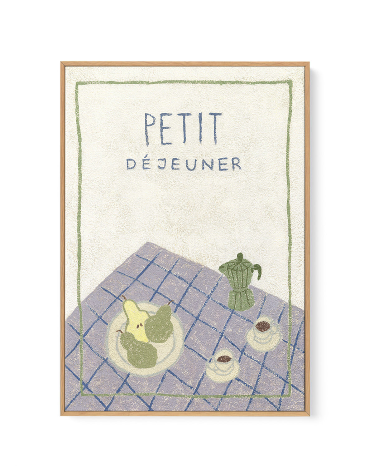 Petit Juner by Julie Celina | Framed Canvas Art Print from Olive et Oriel where you can shop wallpaper and artworks online
