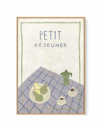 Petit Juner by Julie Celina | Framed Canvas Art Print from Olive et Oriel where you can shop wallpaper and artworks online