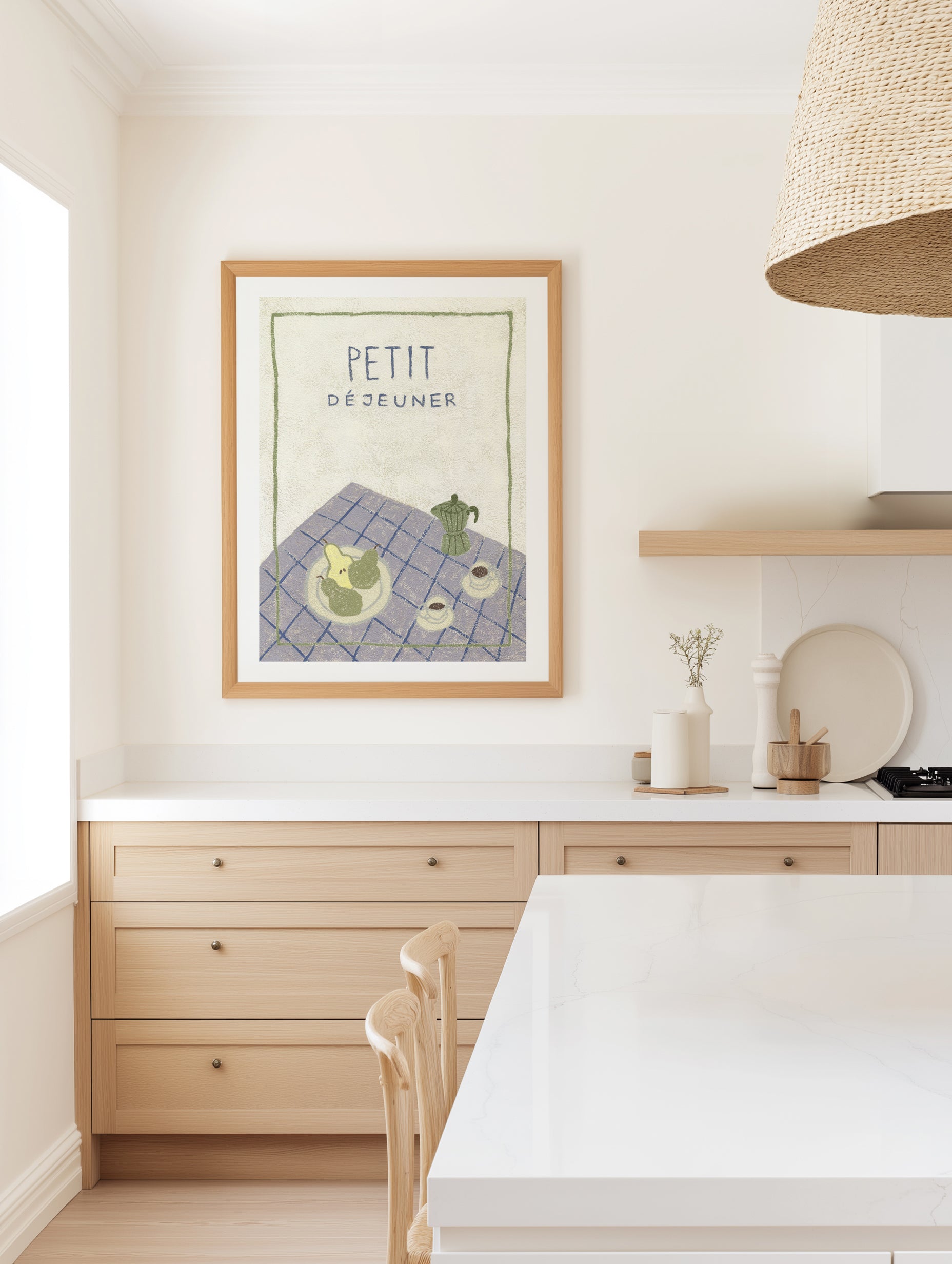 Petit Juner by Julie Celina | Art Print from Olive et Oriel where you can shop wallpaper and artworks online