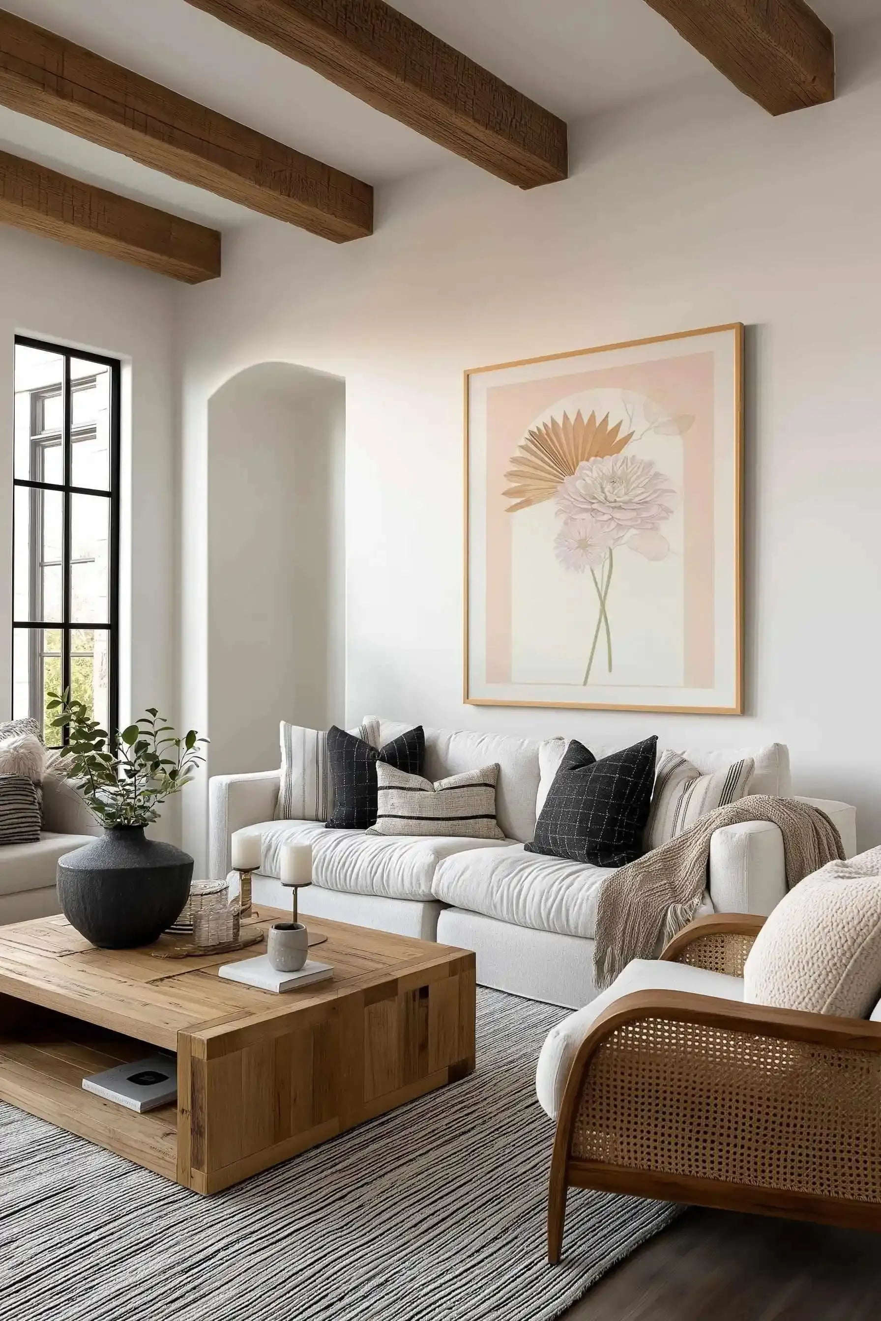 Petite Posy II Art Print from Olive et Oriel where you can shop wallpaper and artworks online