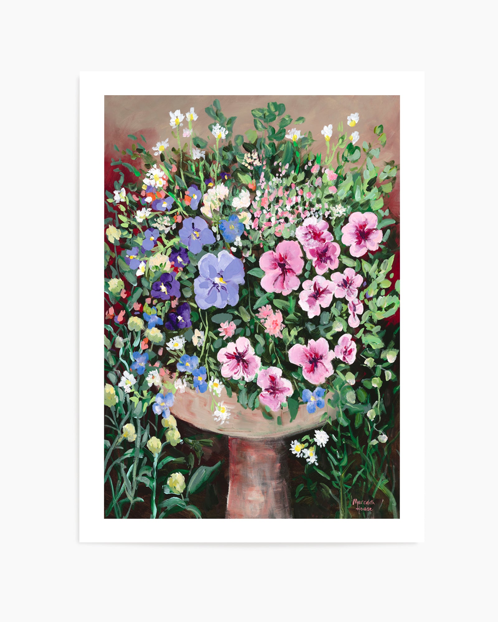 Petunia Vintage by Meredith Howse | Art Print