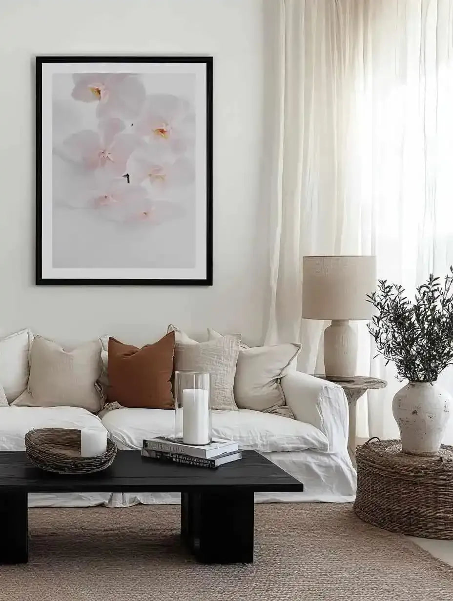 Phalaenopsis I Art Print from Olive et Oriel where you can shop wallpaper and artworks online