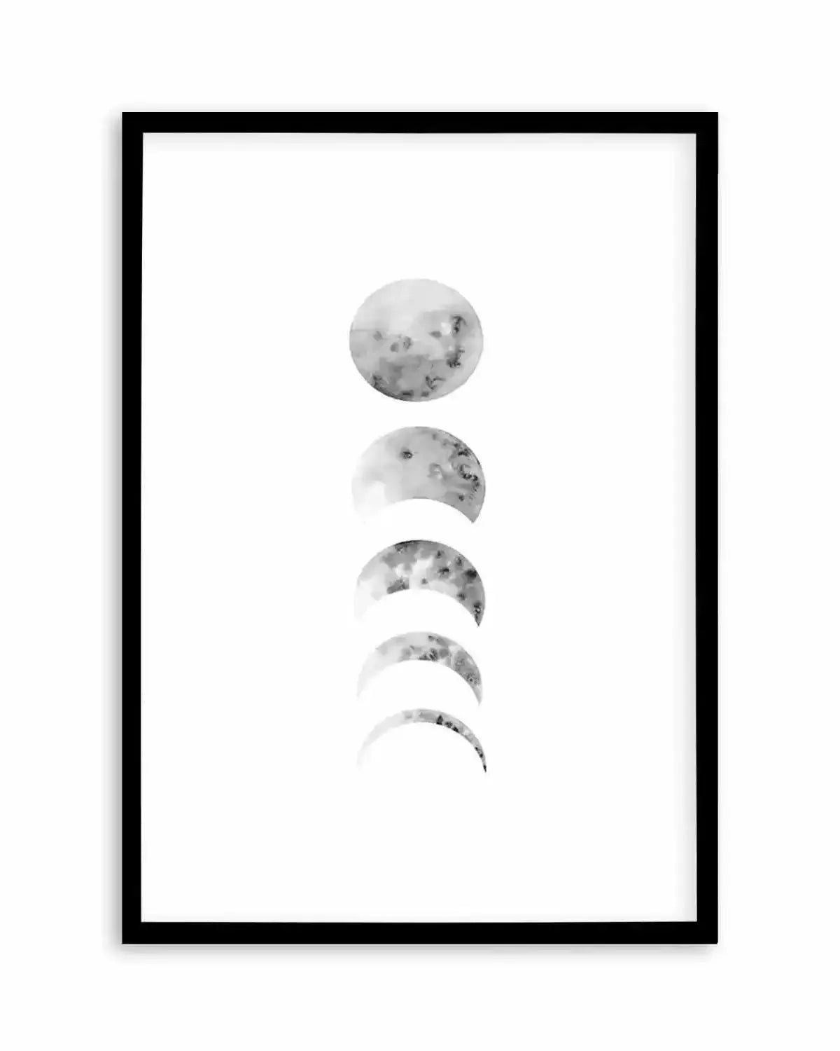 Phases Of The Moon Art Print from Olive et Oriel where you can shop wallpaper and artworks online
