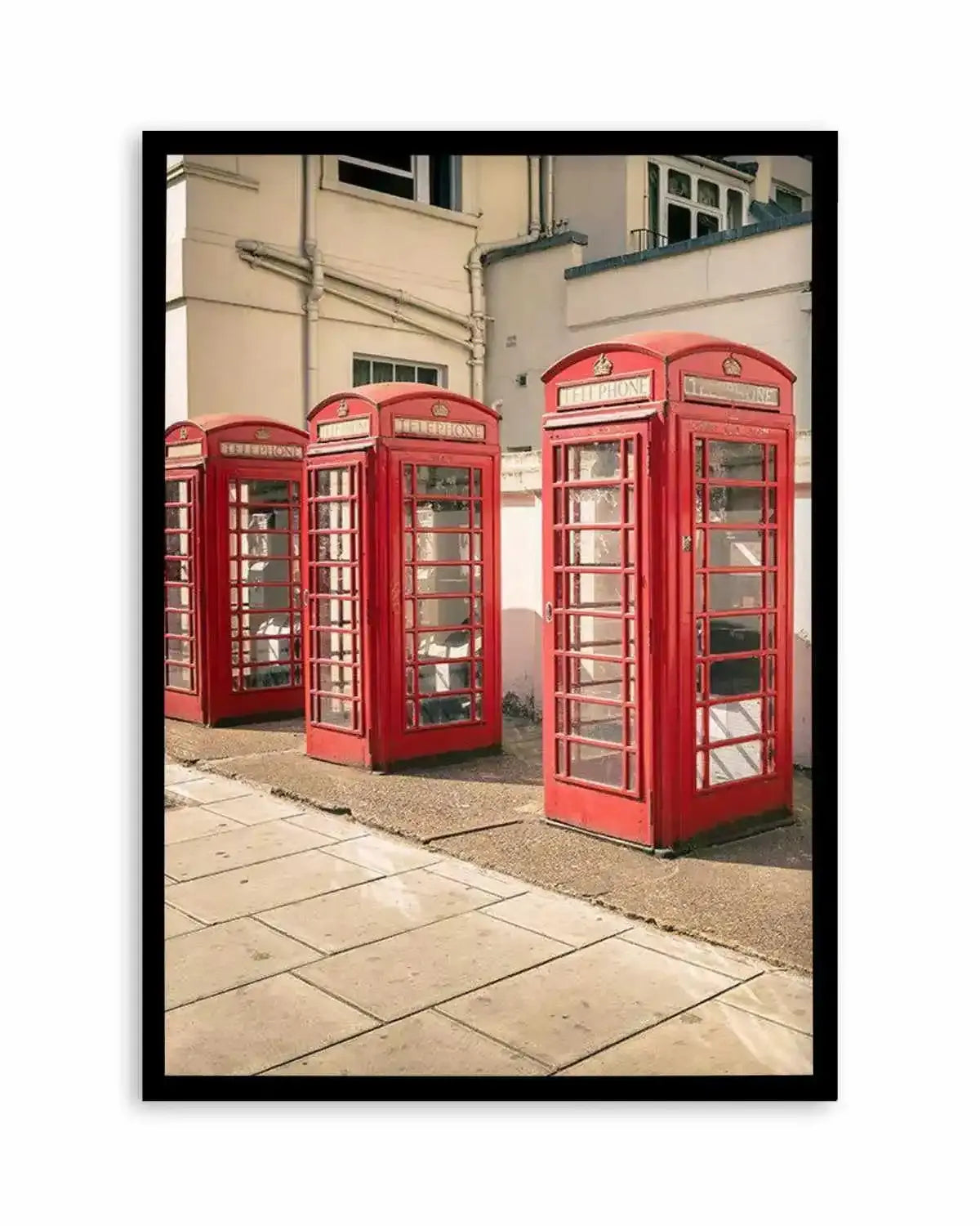 Phone Home, London Art Print from Olive et Oriel where you can shop wallpaper and artworks online